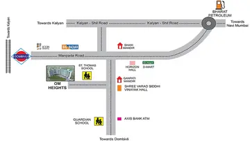 Location of Om Heights - Image 208045