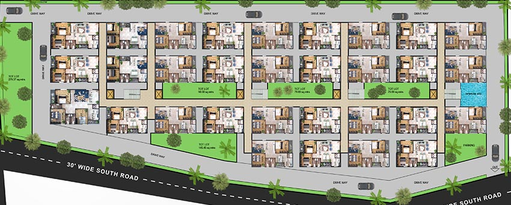 Master Plan of Anil Vaishnavi Pride in Mangalpally, Hyderabad - Image 208233