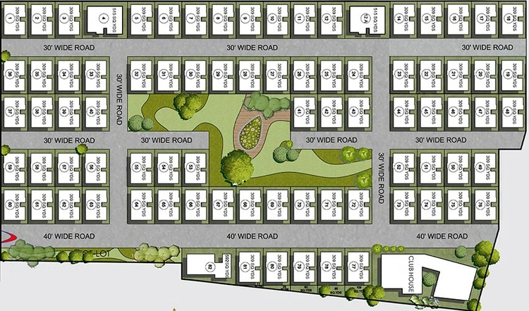 Master Plan of Elegans Sreyan in Gundlapochampalli, Hyderabad - Image 208313