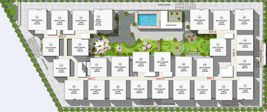 Master Plan of Hariharas Sri Sai Yatika in Peerzadiguda, Hyderabad - Image 208331