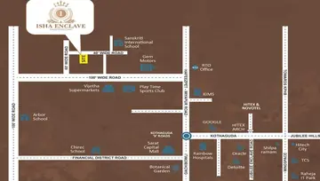 Location of Pinnacle Isha Enclave - Image 208337