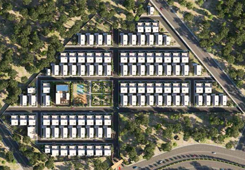 Master Plan of Raichandani Futnani Villas in Shamirpet, Hyderabad - Image 208398