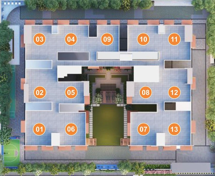 Master Plan of Sujay Elara in Nallagandla, Hyderabad - Image 208451