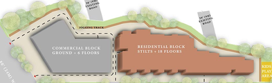 Master Plan of Urban Urvi in Manikonda, Hyderabad - Image 208465