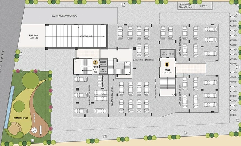Master Plan of LHP Tanishk Enclave in Motera, Ahmedabad - Image 208489