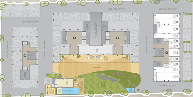 Master Plan of Setu Solitaire in Chandkheda, Ahmedabad - Image 208499
