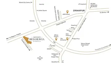 Location of Affinity Belgravia - Image 208595