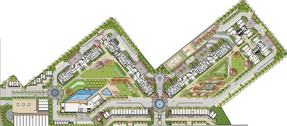 Master Plan of Affinity Belgravia in Mohali, Chandigarh - Image 208596