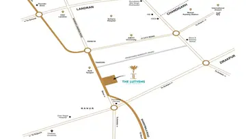 Location of MDB The Lutyens - Image 208610