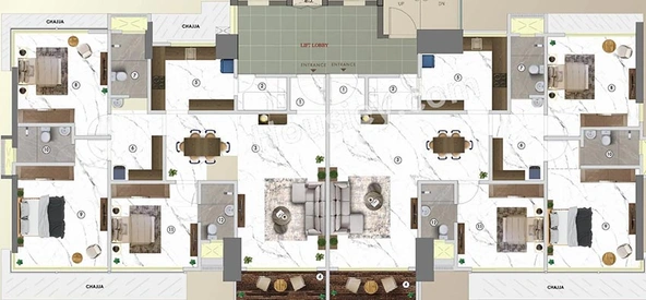 Floor Plan of Sugee Vijayshree in Dadar West, Mumbai - Image 208639