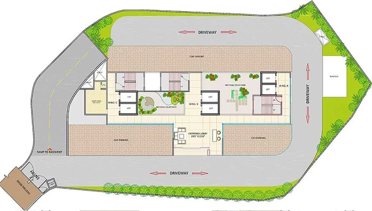 Master Plan of The Baya Goldspot in Andheri East, Mumbai - Image 208644