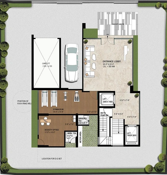 Master Plan of Aikya Eklavya House in Tardeo, Mumbai - Image 208677