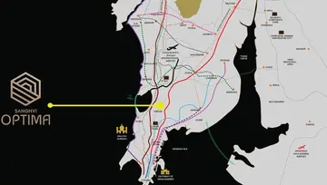 Location of Suparshwa Sanghvi Optima - Image 208826