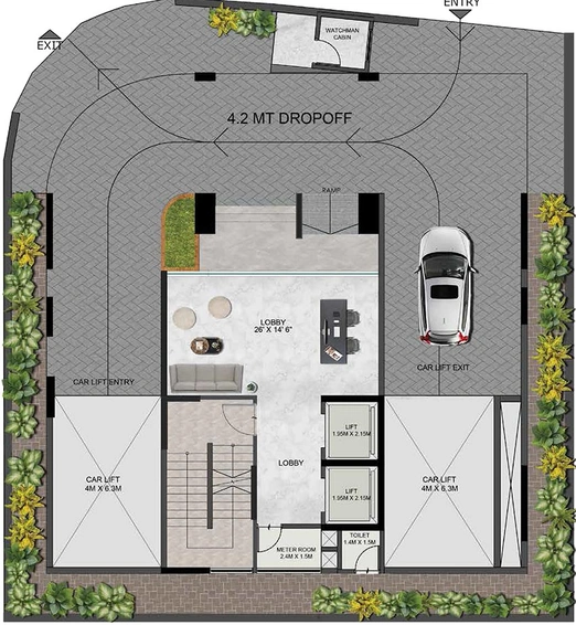 Master Plan of Suparshwa Sanghvi Optima in Dadar East, Mumbai - Image 208827