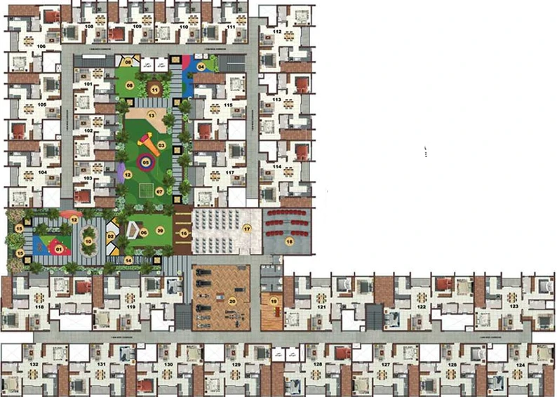Floor Plan of Casagrand Alpine in Saravanampatti, Coimbatore - Image 208854