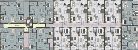 Floor Plan of Trident Tranquility in Avinashi Main Road, Coimbatore - Image 208872