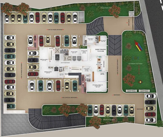 Master Plan of Varma Queens Gateway in Cheranalloor, Kochi - Image 208886