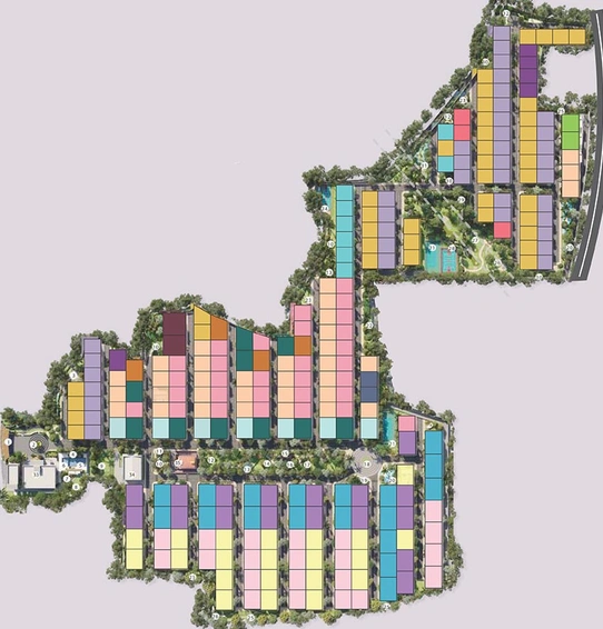Master Plan of Vaishnaoi Southwoods in Shamshabad, Hyderabad - Image 208941