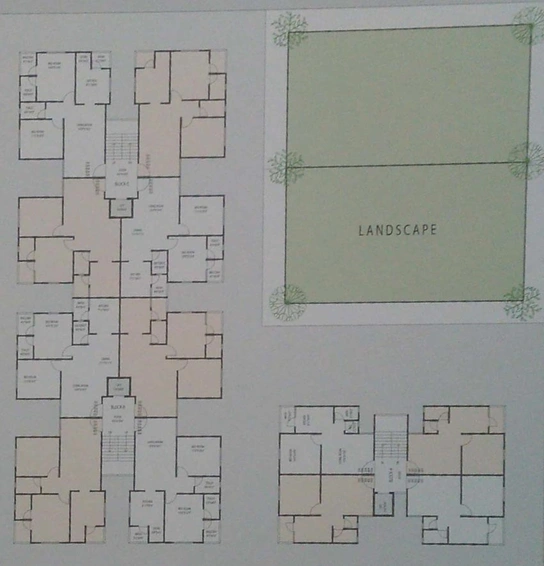 Master Plan of Abhay Ratna Shine in Chandkheda, Ahmedabad - Image 117684