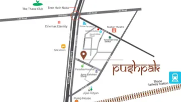 Location of Dream Pushpak CHS - Image 209356