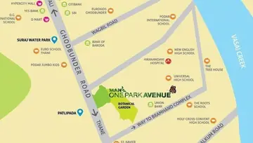 Location of Man One Park Avenue - Image 209383
