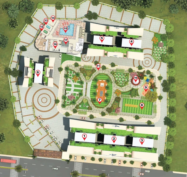 Master Plan of Sai Metro 9 Residences in Louis Wadi, Thane - Image 209396