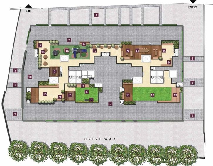 Master Plan of Kolte Patil Evara in Borivali West, Mumbai - Image 209482