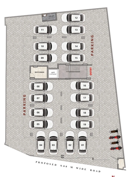 Master Plan of KTG Prem Kusum in Dwarka, Nashik - Image 209525