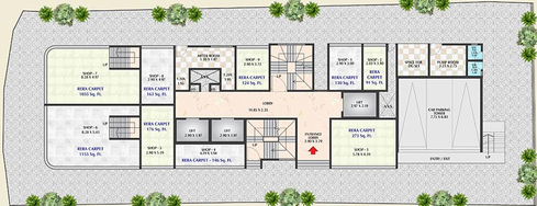 Master Plan of Pragati Pinnacle in Vikhroli East, Mumbai - Image 209642