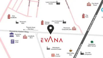 Location of Sanghvi Evana - Image 209668