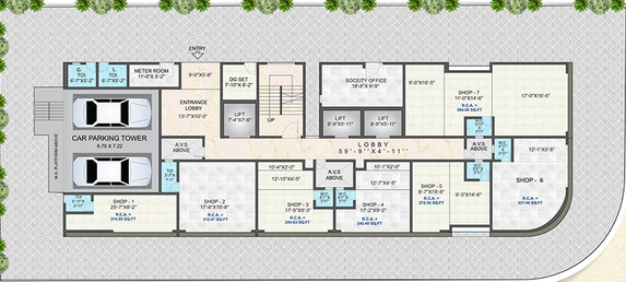 Master Plan of Pragati Siddhivinayak Orchid in Ghatkopar East, Mumbai - Image 209699