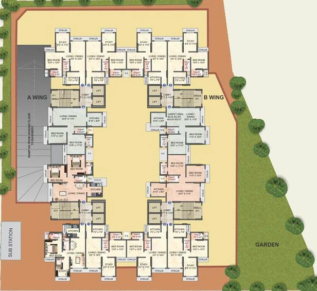 Master Plan of Spark Mogra Vikas in Andheri East, Mumbai - Image 209713