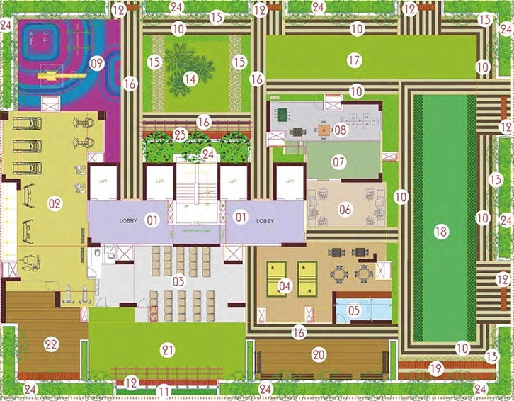 Master Plan of Jet Samriddhi in Malad West, Mumbai - Image 209889