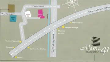 Location of Samarth Meera 41 Residency - Image 118824