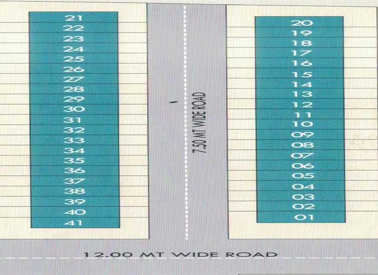 Master Plan of Samarth Meera 41 Residency in Padra Road, Vadodara - Image 118825