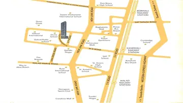 Location of JP Jeevan Heights - Image 209906
