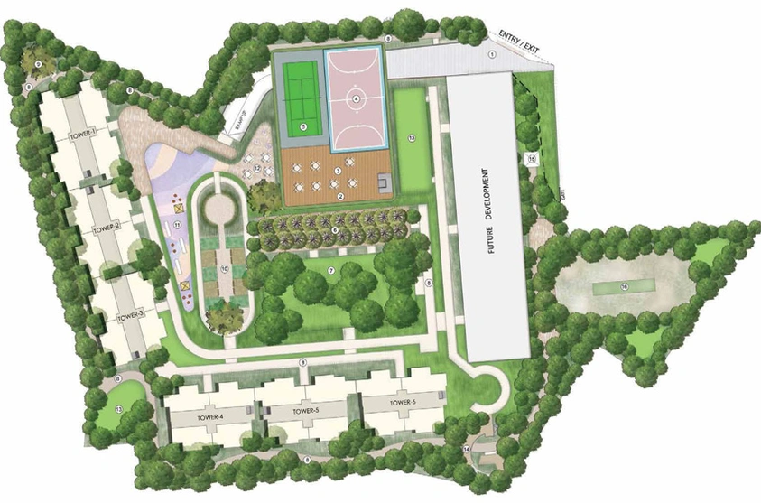 Master Plan of Lodha Corinthia in Bhandup West, Mumbai - Image 209956