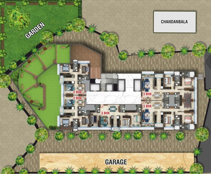 Master Plan of Maverick Nami in Mulund West, Mumbai - Image 210017