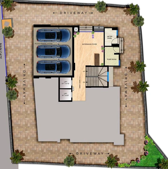 Master Plan of Parekh Radiance in Kandivali West, Mumbai - Image 210137