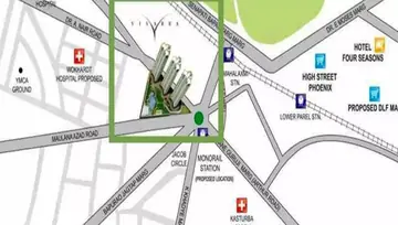 Location of K Raheja Vivarea - Image 210170