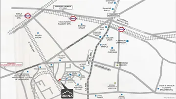 Location of Rajyog Odina - Image 210201