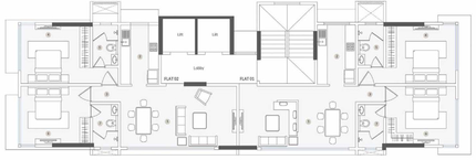 Floor Plan of S Raheja Z16 in Bandra West, Mumbai - Image 210208