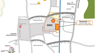 Location of Sunteck City 5th Avenue - Image 210278