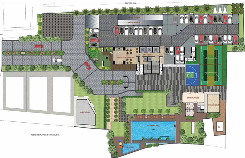 Master Plan of The Wadhwa W54 in Matunga East, Mumbai - Image 210339