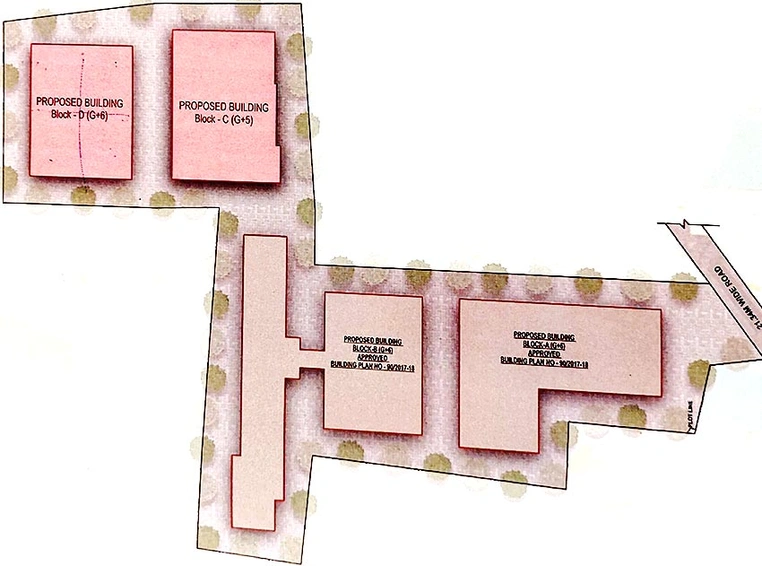 Master Plan of Niagaree Sai Heritage 3 in Anisabad, Patna - Image 210372