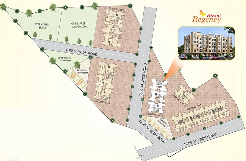 Master Plan of Hirani Regency in Boisar East, Palghar - Image 210468