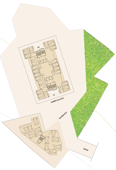 Master Plan of Amber Ellance in Diva, Thane - Image 210498