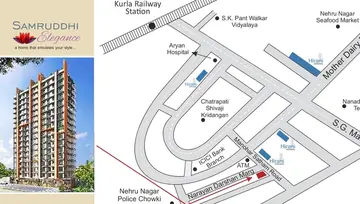 Location of Hirani Samruddhi Elegance - Image 210508