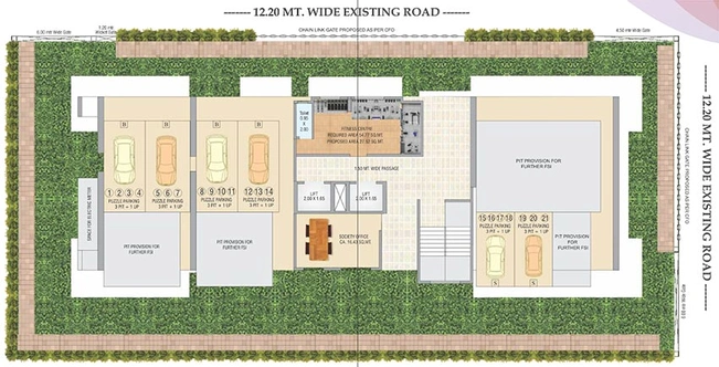 Master Plan of Hirani Samruddhi Elegance in Kurla East, Mumbai - Image 210509