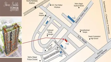 Location of Hirani Shree Siddhi Tower - Image 210521